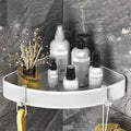 Modern Black-White Metal Bath Hardware Set Bath Shelf Bathroom Hardware Set