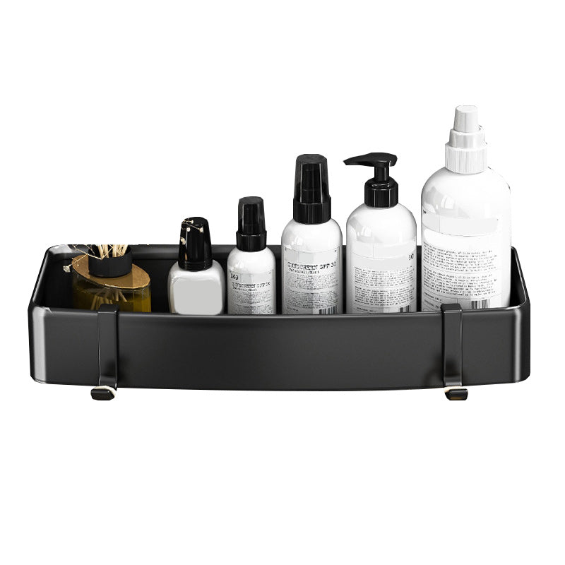 Modern Black-White Metal Bath Hardware Set Bath Shelf Bathroom Hardware Set