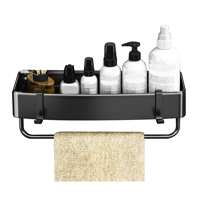 Modern Black-White Metal Bath Hardware Set Bath Shelf Bathroom Hardware Set