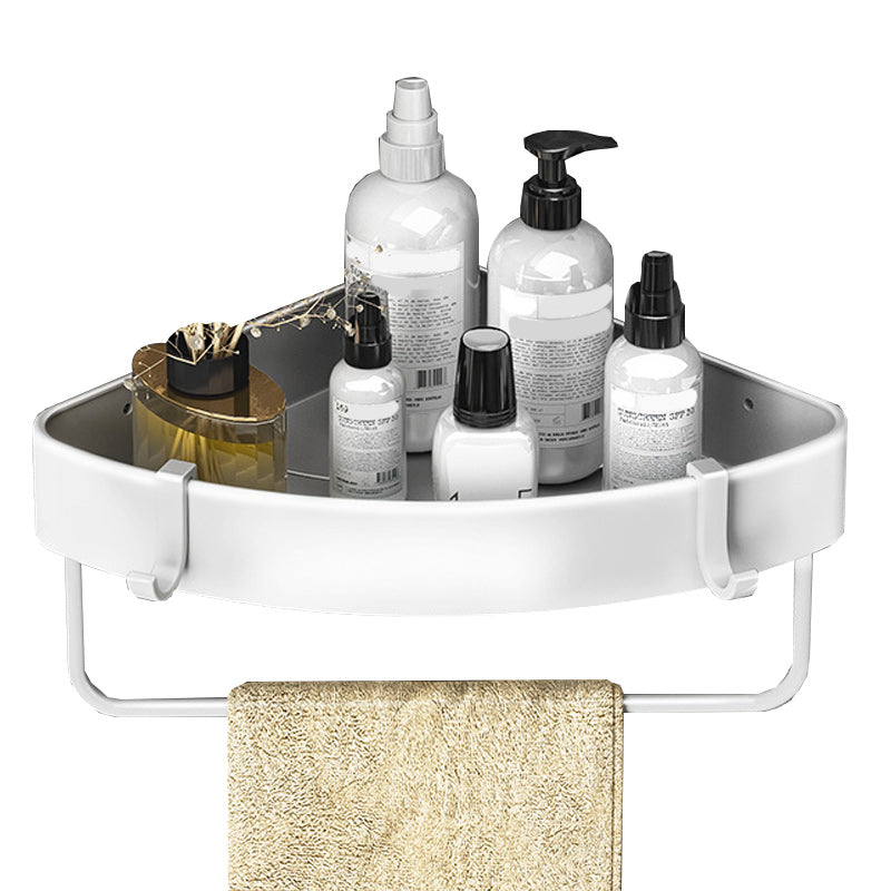 Modern Black-White Metal Bath Hardware Set Bath Shelf Bathroom Hardware Set