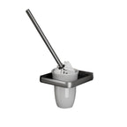 Gray Aluminum Bathroom Accessory Set Contemporary Bathroom Shelf
