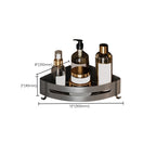Gray Aluminum Bathroom Accessory Set Contemporary Bathroom Shelf