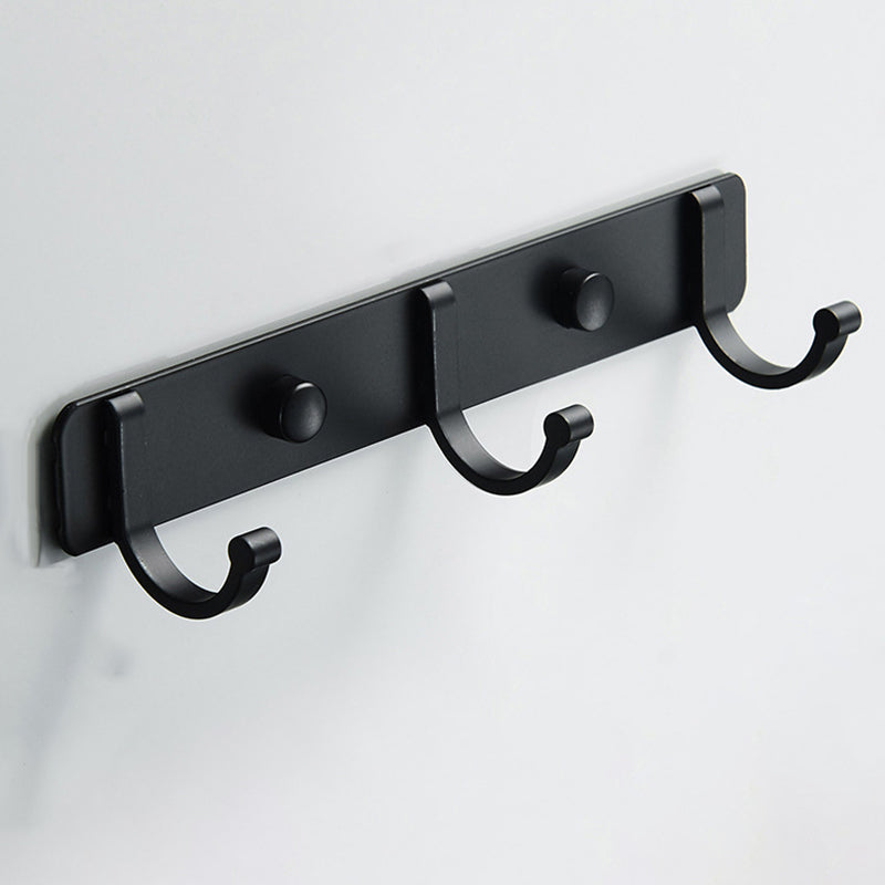 Modern Bathroom Accessory Set Silver/Black Bathroom Accessory Kit