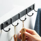 Modern Bathroom Accessory Set Silver/Black Bathroom Accessory Kit