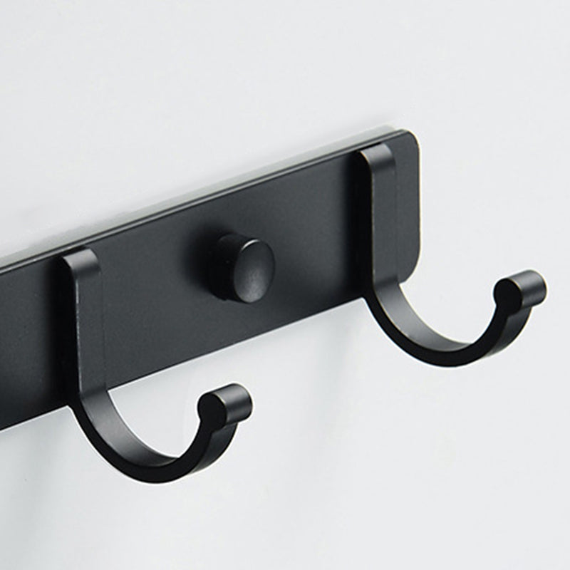 Modern Bathroom Accessory Set Silver/Black Bathroom Accessory Kit