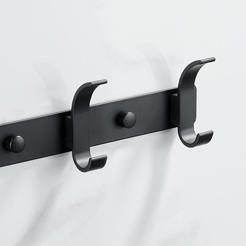 Modern Bathroom Accessory Set Silver/Black Bathroom Accessory Kit