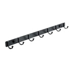 Modern Bathroom Accessory Set Silver/Black Bathroom Accessory Kit
