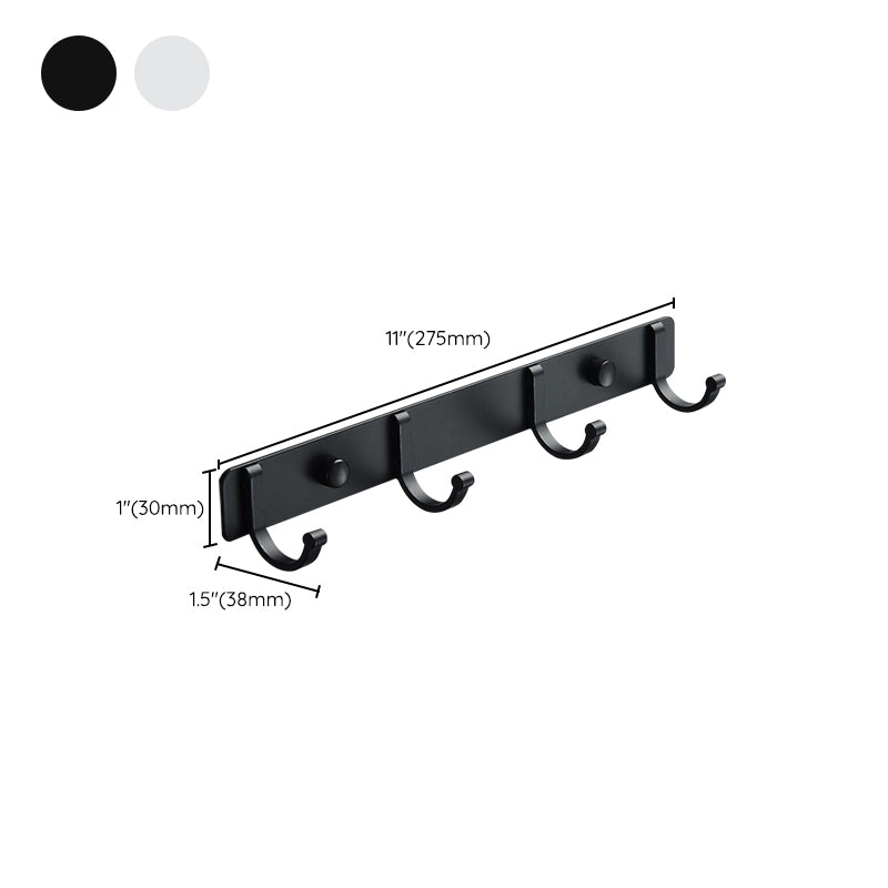 Modern Bathroom Accessory Set Silver/Black Bathroom Accessory Kit
