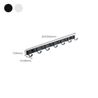 Modern Bathroom Accessory Set Silver/Black Bathroom Accessory Kit