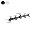 Modern Bathroom Accessory Set Silver/Black Bathroom Accessory Kit
