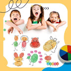 Funny finger painting game