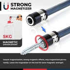Magnetic Screwdriver Ring | Aviation Aluminum | Secure Screw Handling