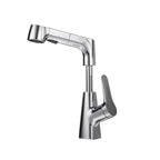 Pull-out Vessel Faucet Modern Sink Faucet with a Single Lever Handle