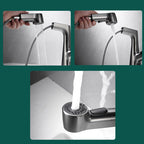 Pull-out Vessel Faucet Modern Sink Faucet with a Single Lever Handle