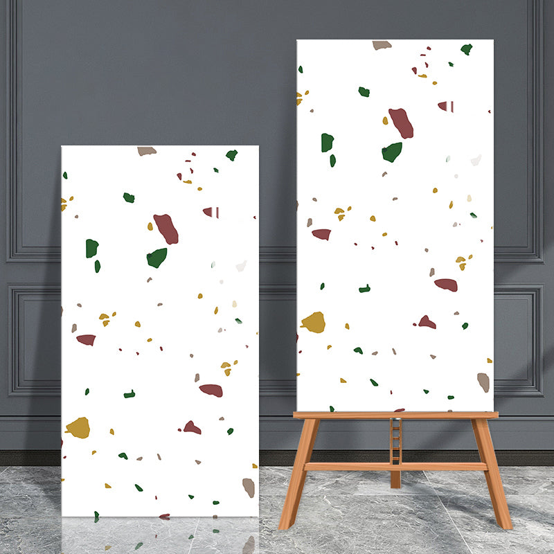 Contemporary Wallpaper Modern Style Bathroom Wallpaper with Rectangular Shape
