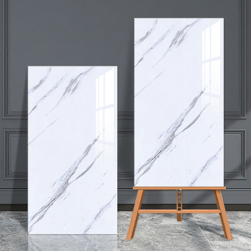 Contemporary Wallpaper Modern Style Bathroom Wallpaper with Rectangular Shape