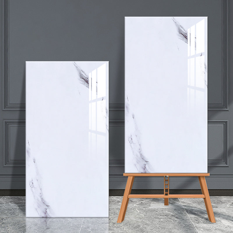 Contemporary Wallpaper Modern Style Bathroom Wallpaper with Rectangular Shape