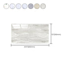 Contemporary Wallpaper Modern Style Bathroom Wallpaper with Rectangular Shape