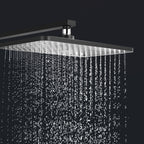 Modern Showerhead Rainfall Fixed Showerhead Square Rainfall Handheld Showerhead