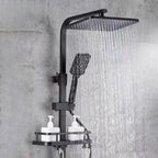 Modern Showerhead Rainfall Fixed Showerhead Square Rainfall Handheld Showerhead