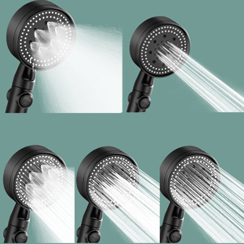 Plastic Scale Shower Head Adjustable Spray Pattern Shower Head