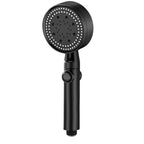 Plastic Scale Shower Head Adjustable Spray Pattern Shower Head
