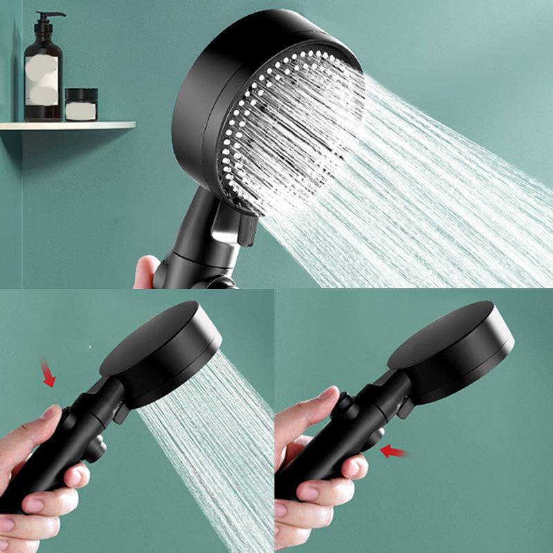 Plastic Scale Shower Head Adjustable Spray Pattern Shower Head
