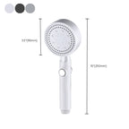 Plastic Scale Shower Head Adjustable Spray Pattern Shower Head