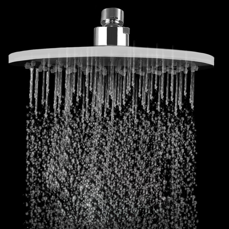 Bathroom Shower Head Round Rainfall Ceiling Mounted Fixed Shower Head
