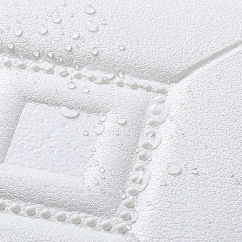 Glam Style Foam Water-Resistant Wall Cladding Living Room 3D Embossing Wall Cladding