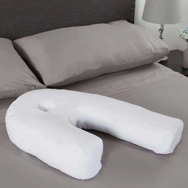 Orthopedic Side Sleeper Pillow With Ear Hole