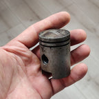 Piston art skull keychain [pendant/flashlight/bottle opener]
