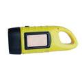Solar-Powered Waterproof Flashlight with Manual Charging – Compact Emergency LED Light for Outdoor and Home Use