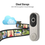 Wireless Smart Doorbell Camera – Outdoor Surveillance with HD Night Vision