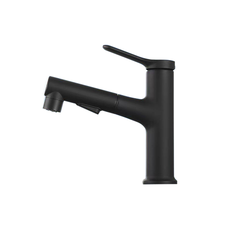 Vessel Sink Faucet Contemporary Pull-out Tap with Swivel Spout