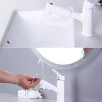 Vessel Sink Faucet Contemporary Pull-out Tap with Swivel Spout