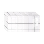 Wall floor tile imitation marble paste waterproof floor tile wallpaper