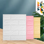 Industrial Wall Paneling Peel and Stick Wood Look Design Waterproof Foam Wall Paneling