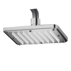 Modern Showerhead Combination Double Showerhead Polished Stainless Steel Wall Mounted Showerhead