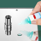 Modern Showerhead Combination Double Showerhead Polished Stainless Steel Wall Mounted Showerhead