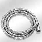 Modern Showerhead Combination Double Showerhead Polished Stainless Steel Wall Mounted Showerhead