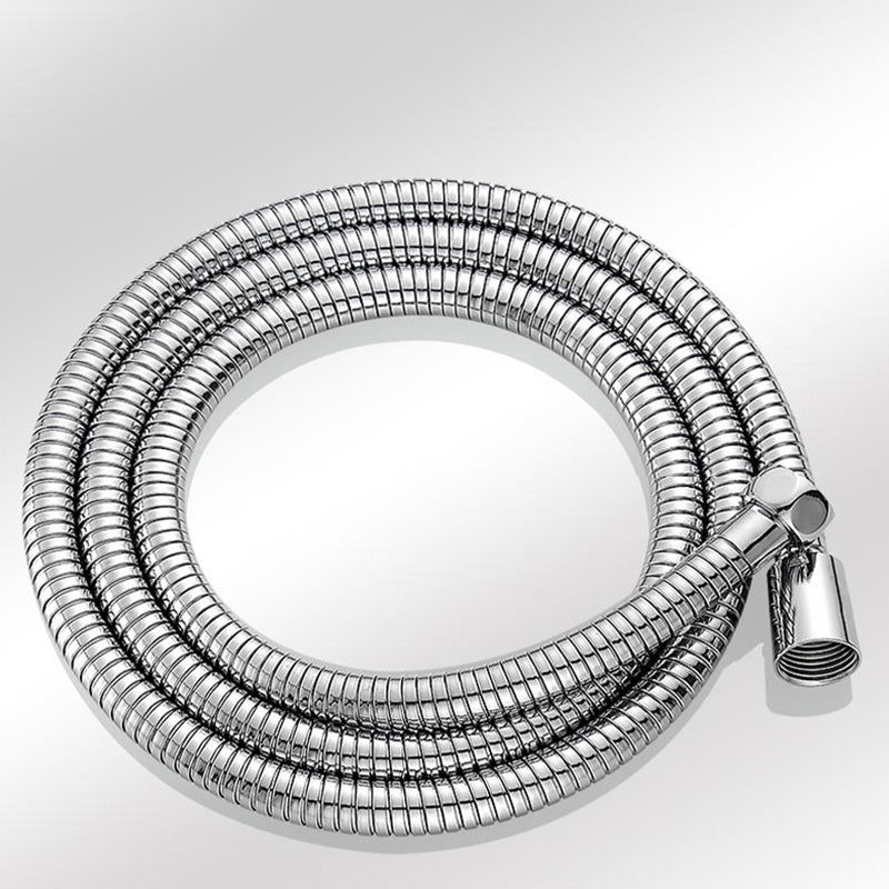 Modern Showerhead Combination Double Showerhead Polished Stainless Steel Wall Mounted Showerhead