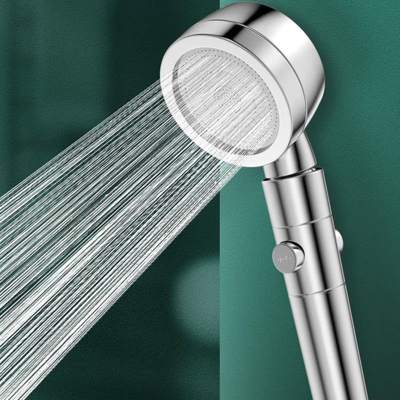 Modern Showerhead Combination Double Showerhead Polished Stainless Steel Wall Mounted Showerhead