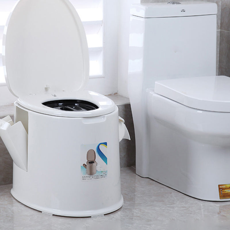 Contemporary Plastic Urinal Stand Toilet with Seat for the Bathroom