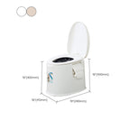 Contemporary Plastic Urinal Stand Toilet with Seat for the Bathroom