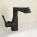 Centered Sink Faucet Contemporary Pull-Out Faucet with Single Handle Operation