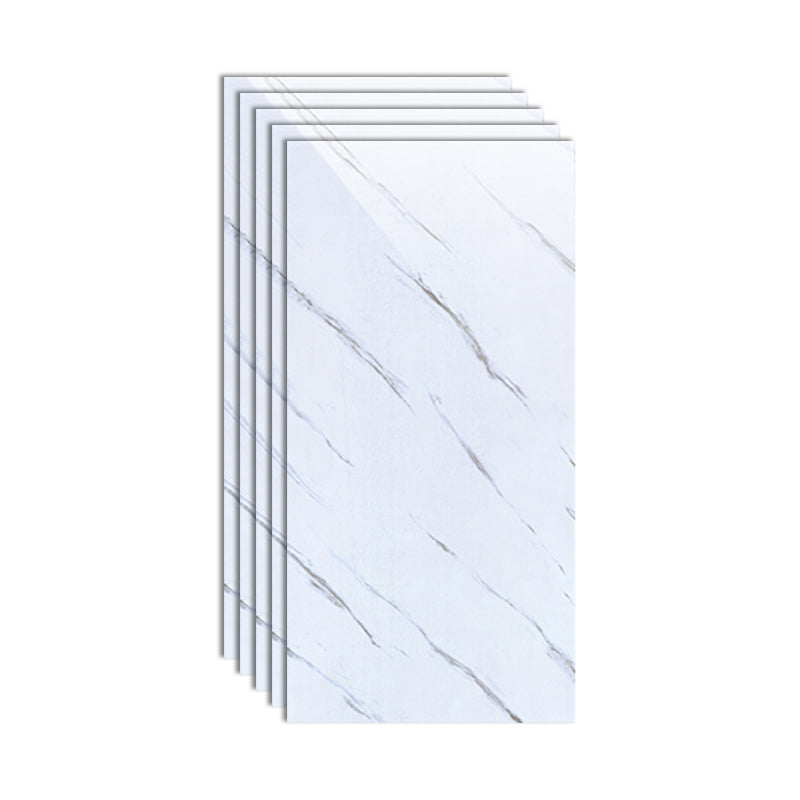 Single Tile Peel and Stick Back Splash Modern Style Bathroom Peel and Stick Back Splash