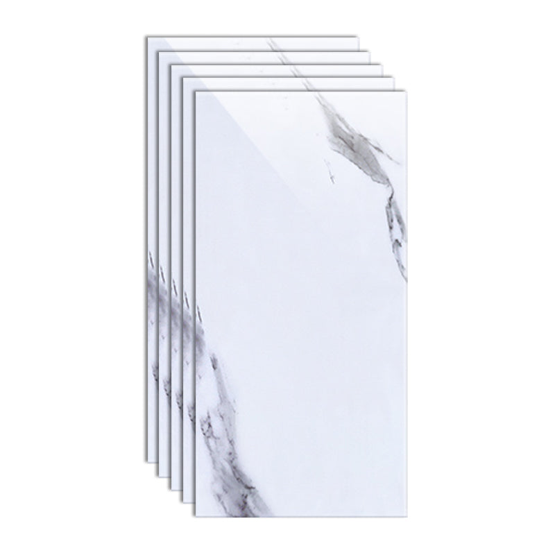 Single Tile Peel and Stick Back Splash Modern Style Bathroom Peel and Stick Back Splash