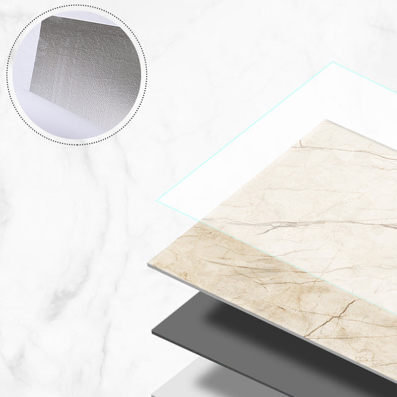 Single Tile Peel and Stick Back Splash Modern Style Bathroom Peel and Stick Back Splash