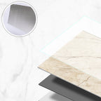 Single Tile Peel and Stick Back Splash Modern Style Bathroom Peel and Stick Back Splash